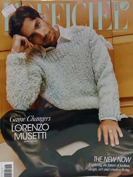 L'OFFICIEL ITALIA N.69 - LORENZO MUSETTI - GIUGNO 2026