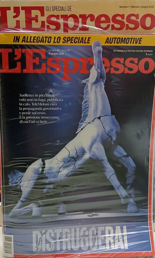 L'ESPRESSO N.25 ANNO 72 + GLI SPECIALI DE L'ESPRESSO N.1 GIUGNO 2026