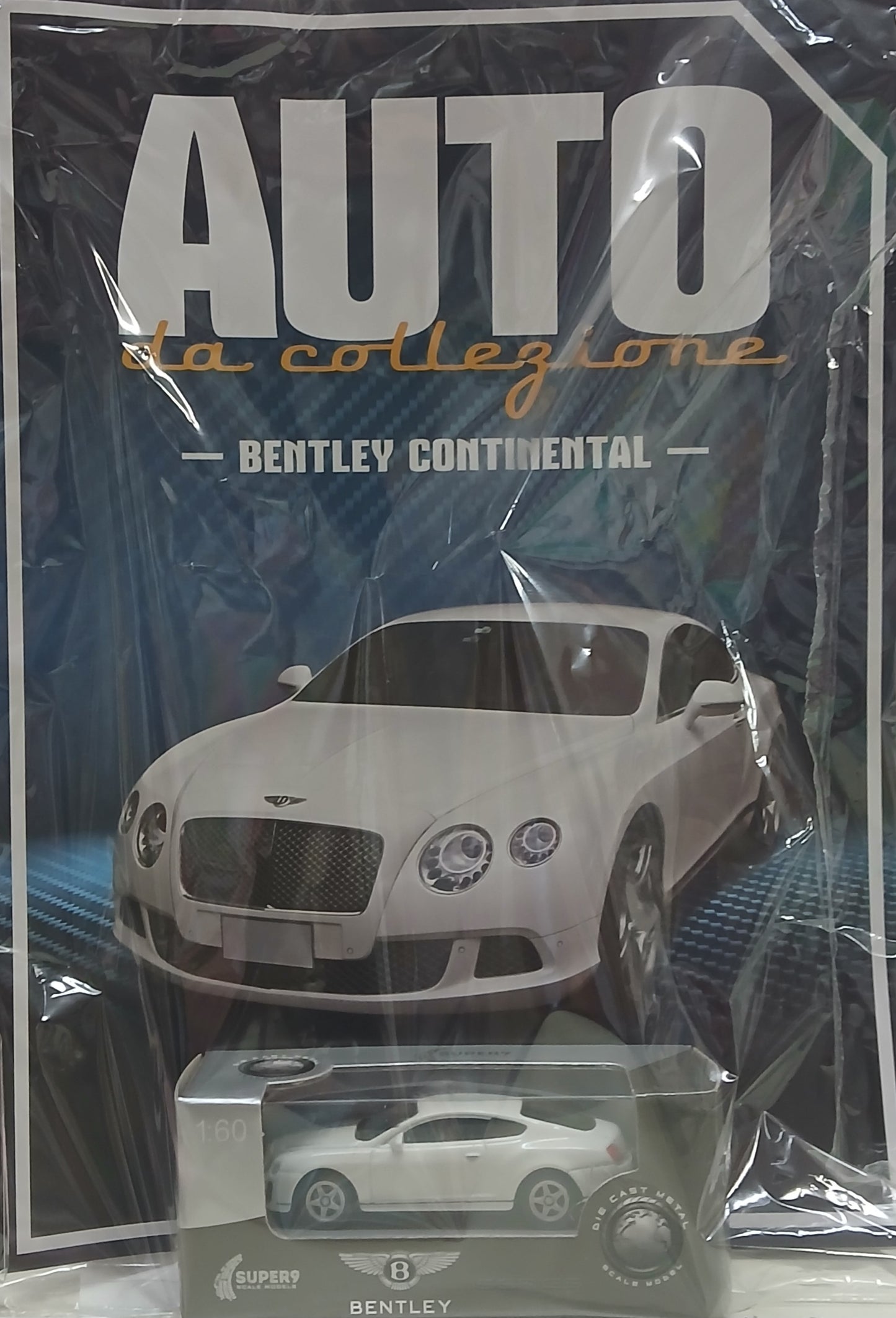 AUTO DA COLLEZIONE VOL.91 -BENTLEY CONTINENTAL - SCALA 1:60