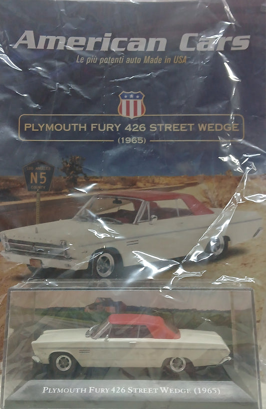 AMERICAN CARS COLLECTION VOL.61 - PLYMOUTH FURY 426 STREET WEDGE (1965)