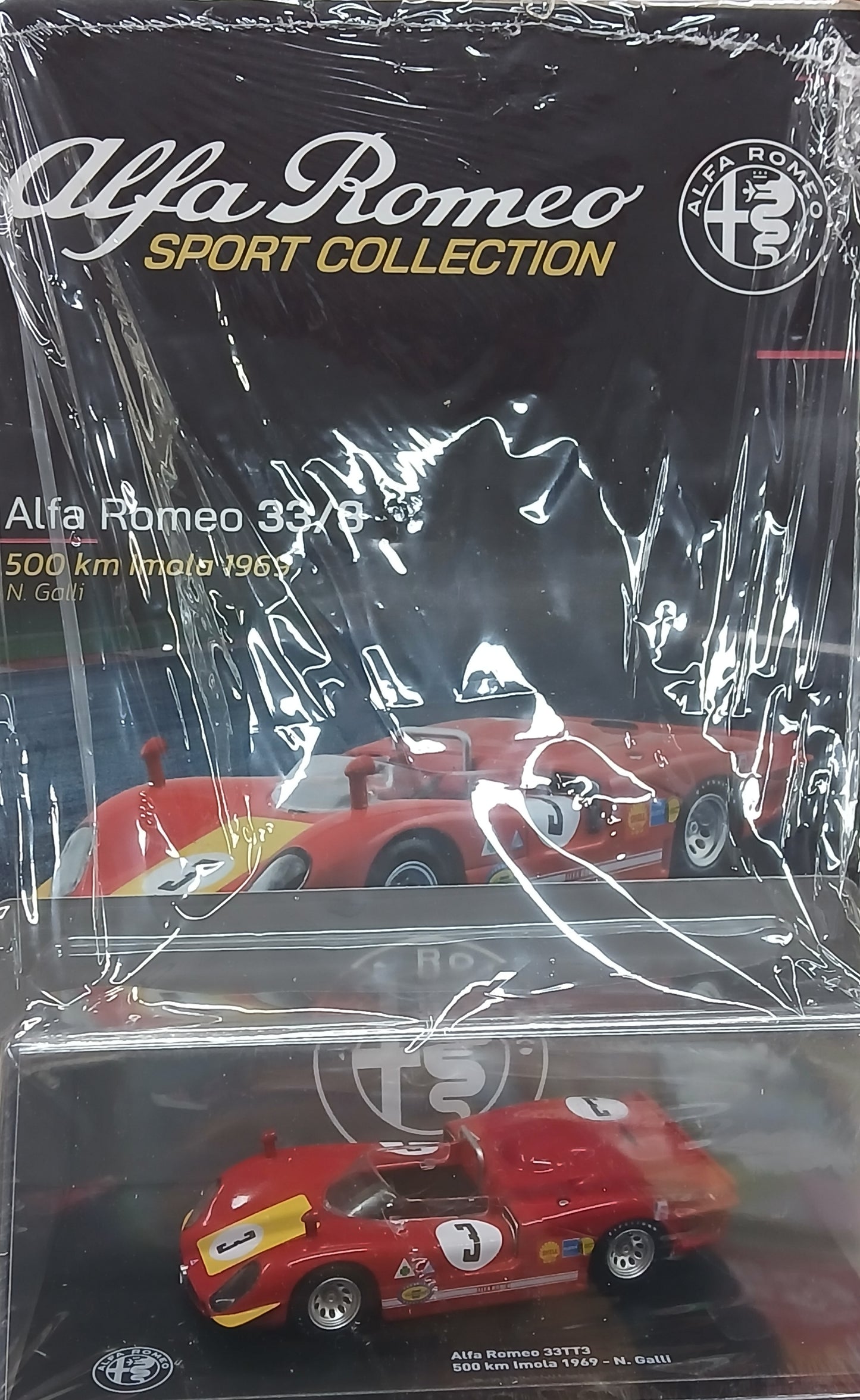 ALFA ROMEO SPORT COLLECTION VOL.40 - ALFA ROMEO 33/3 500 KM IMOLA 1969