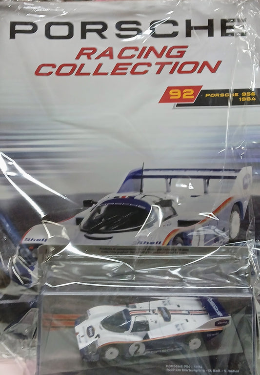 PORSCHE RACING COLLECTION VOL. 92 - PORSCHE 956 - 1984 - scala 1:43