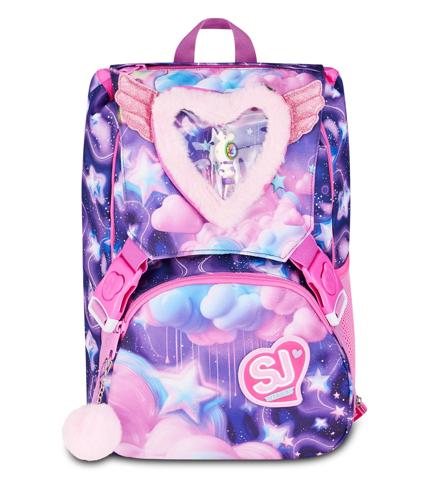ZAINO ESTENSIBILE BIG - FLUFFY PINK GIRL - SJ GANG