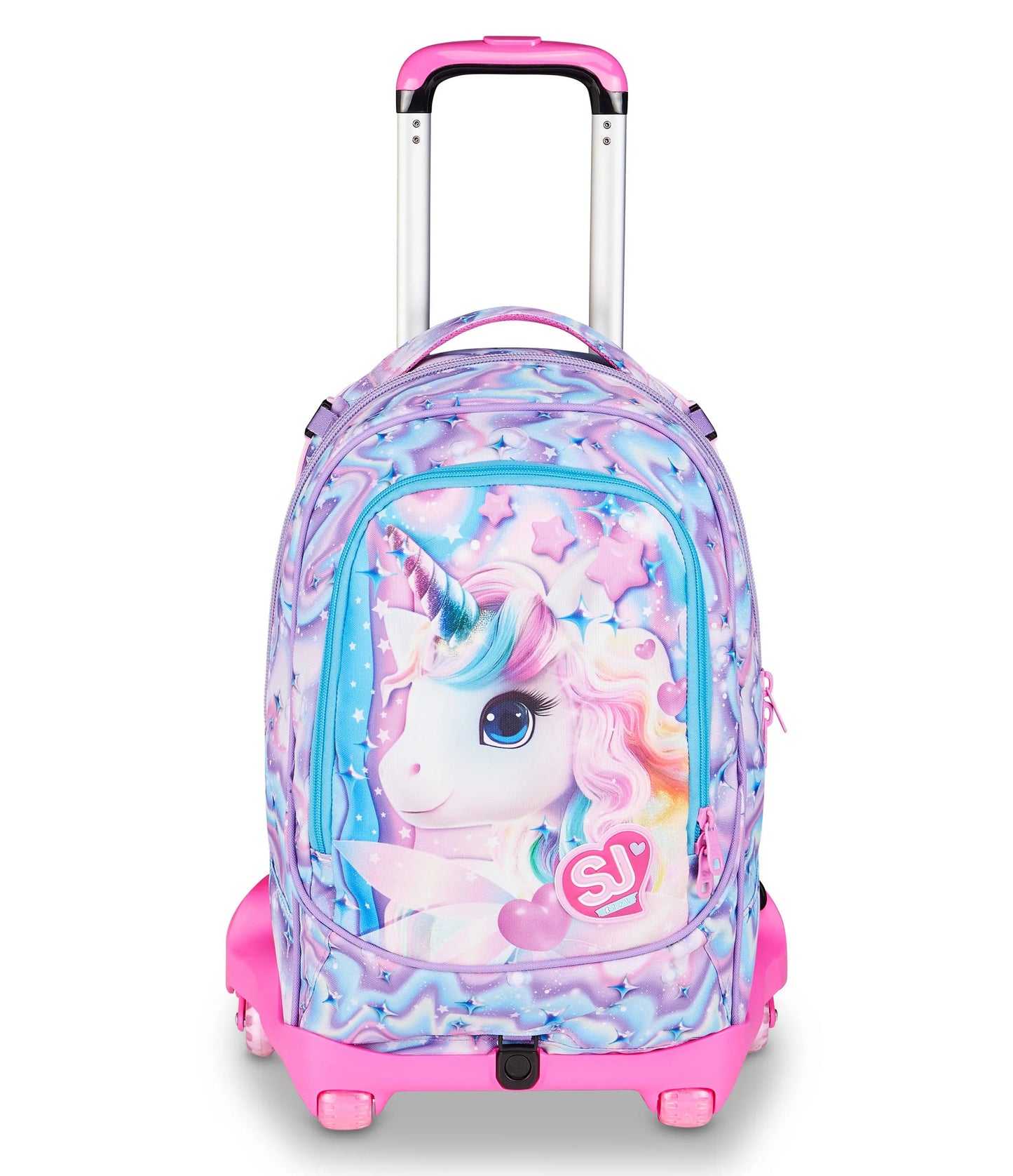TROLLEY JACK 8 RUOTE - GLOW LED UNICORN GIRL - SJ GANG