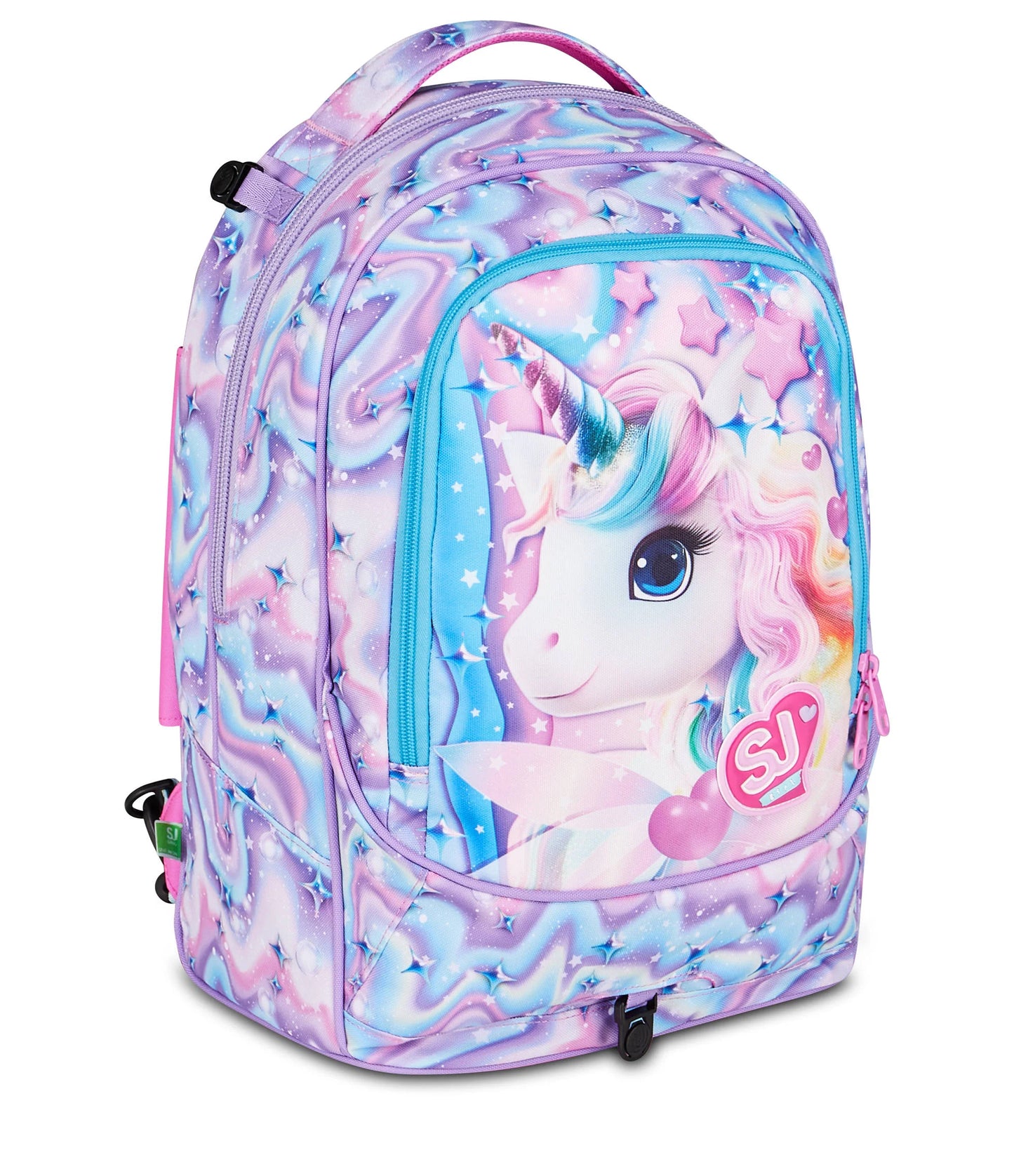 TROLLEY JACK 8 RUOTE - GLOW LED UNICORN GIRL - SJ GANG