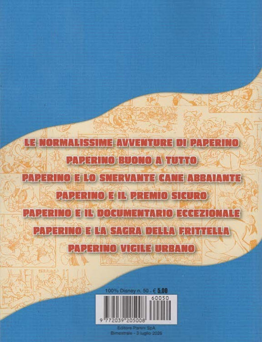100% DISNEY N.50 - 100% PAPERINO - LUGLIO 2026