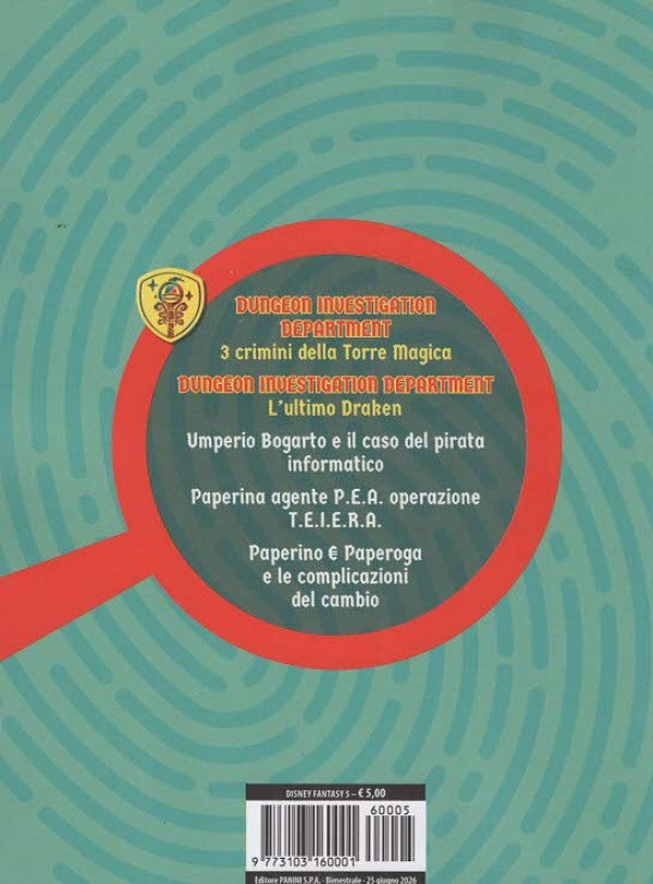 DISNEY FANTASY N.5 - PAPERDETECTIVE - INDAGINI E MISTERI
