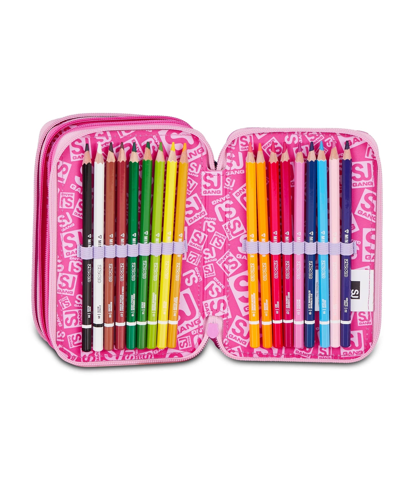 ASTUCCIO 3 ZIP - FLUFFY PINK GIRL - SJ GANG