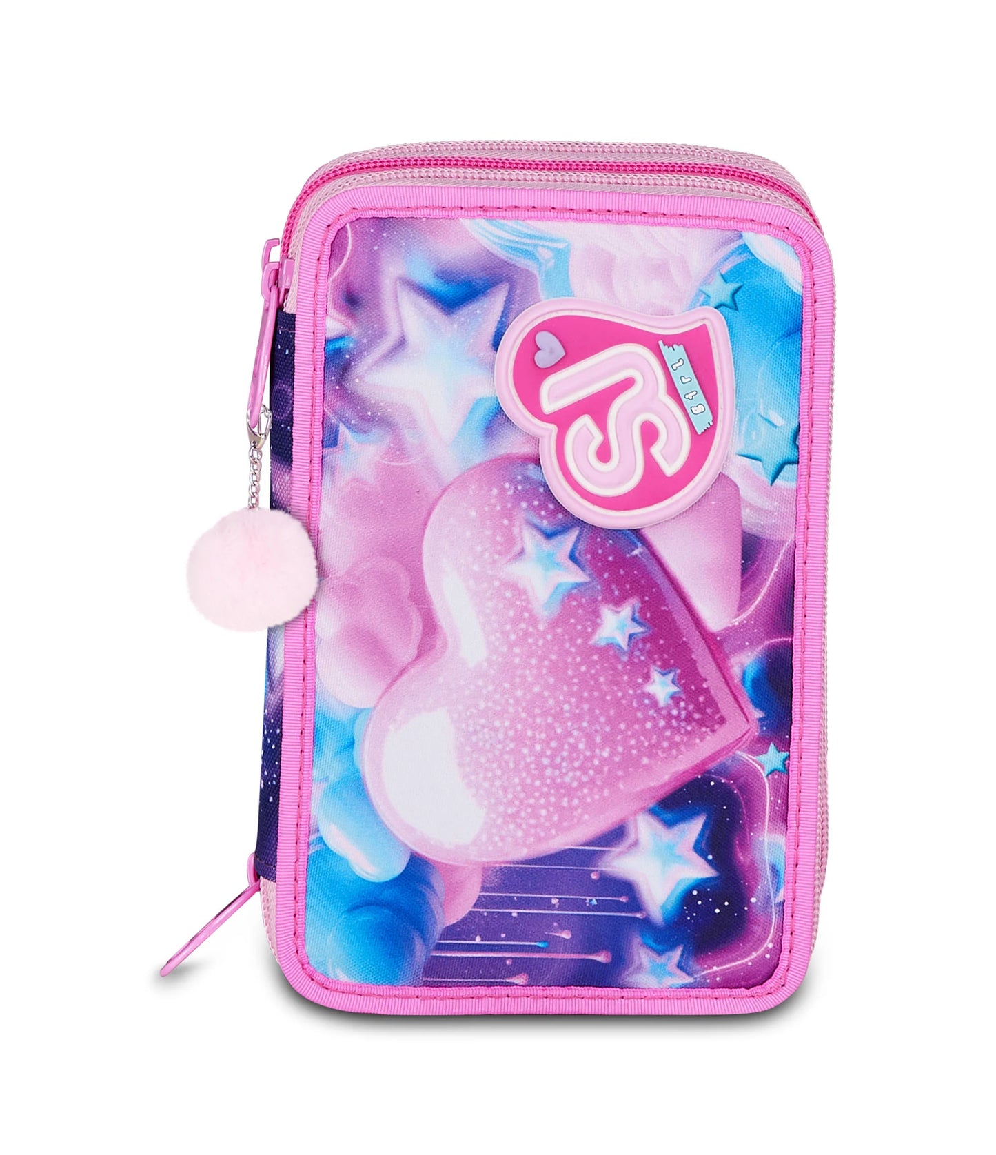 ASTUCCIO 3 ZIP - FLUFFY PINK GIRL - SJ GANG