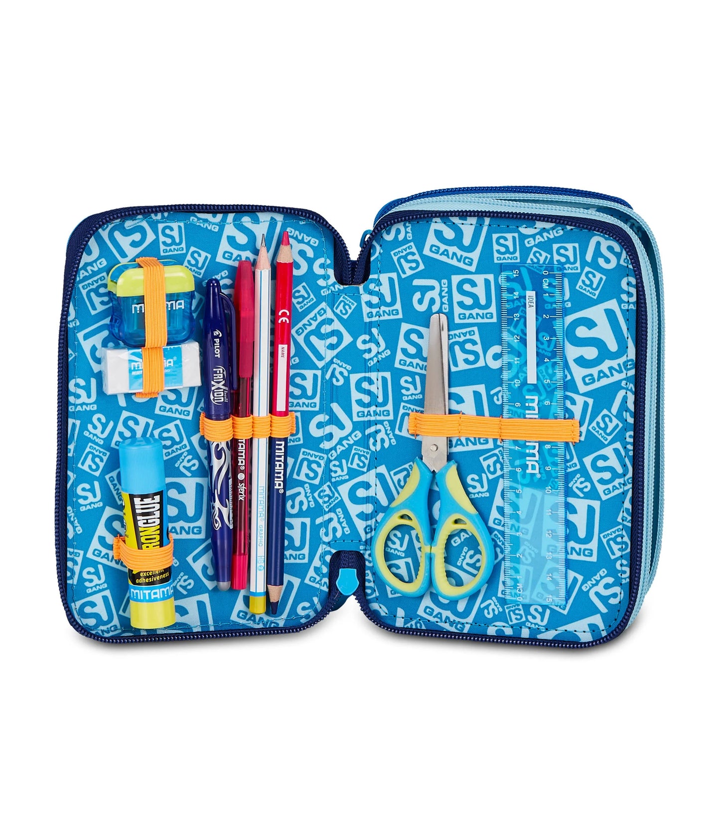 ASTUCCIO 3 ZIP - SPACE LED BOY - SJ GANG