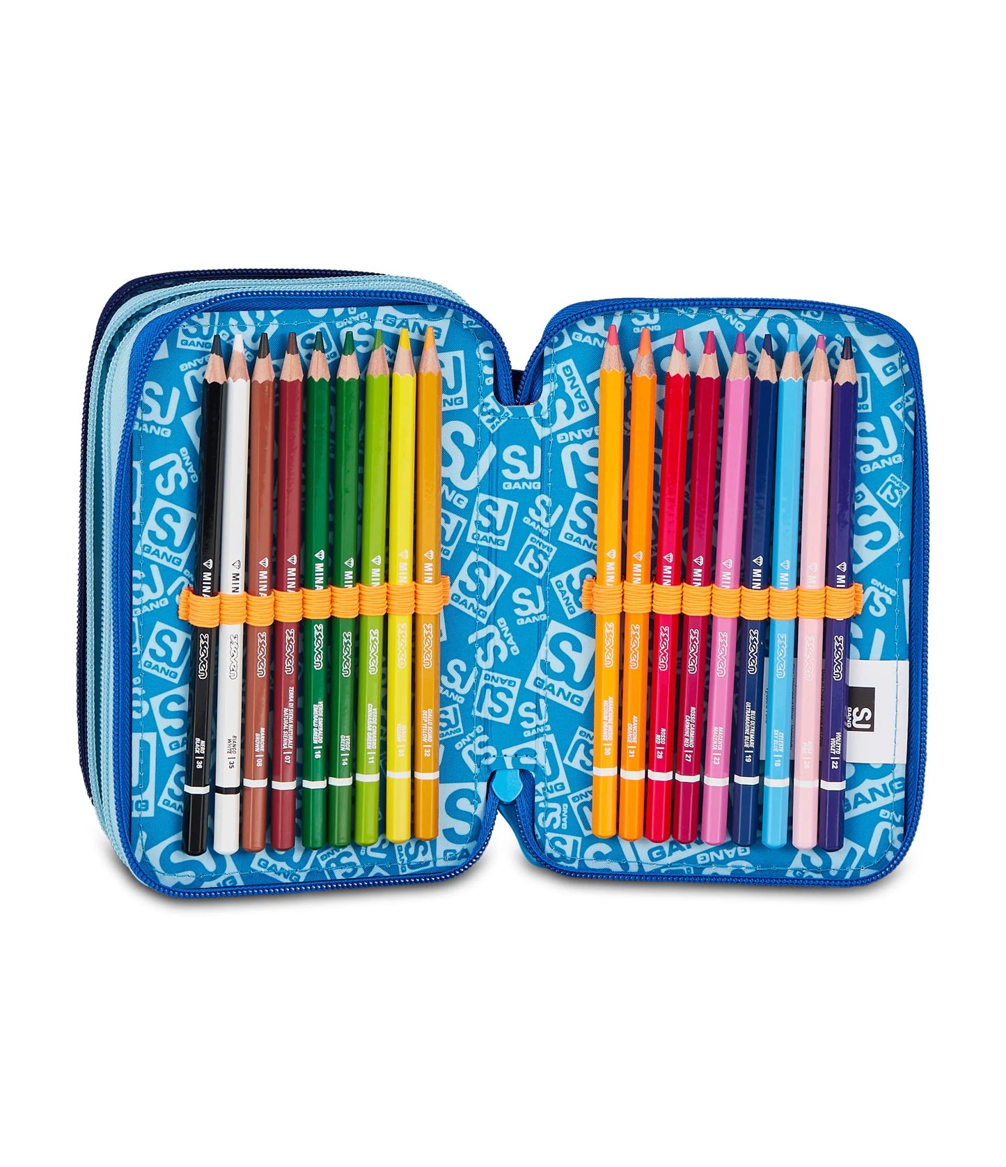 ASTUCCIO 3 ZIP - SPACE LED BOY - SJ GANG