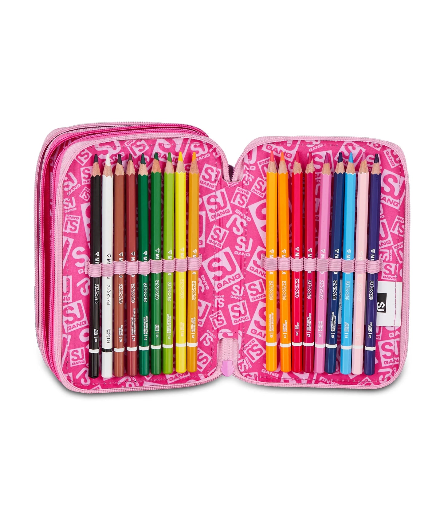 ASTUCCIO 3 ZIP - HEART BUDDY GIRL - SJ GIRL