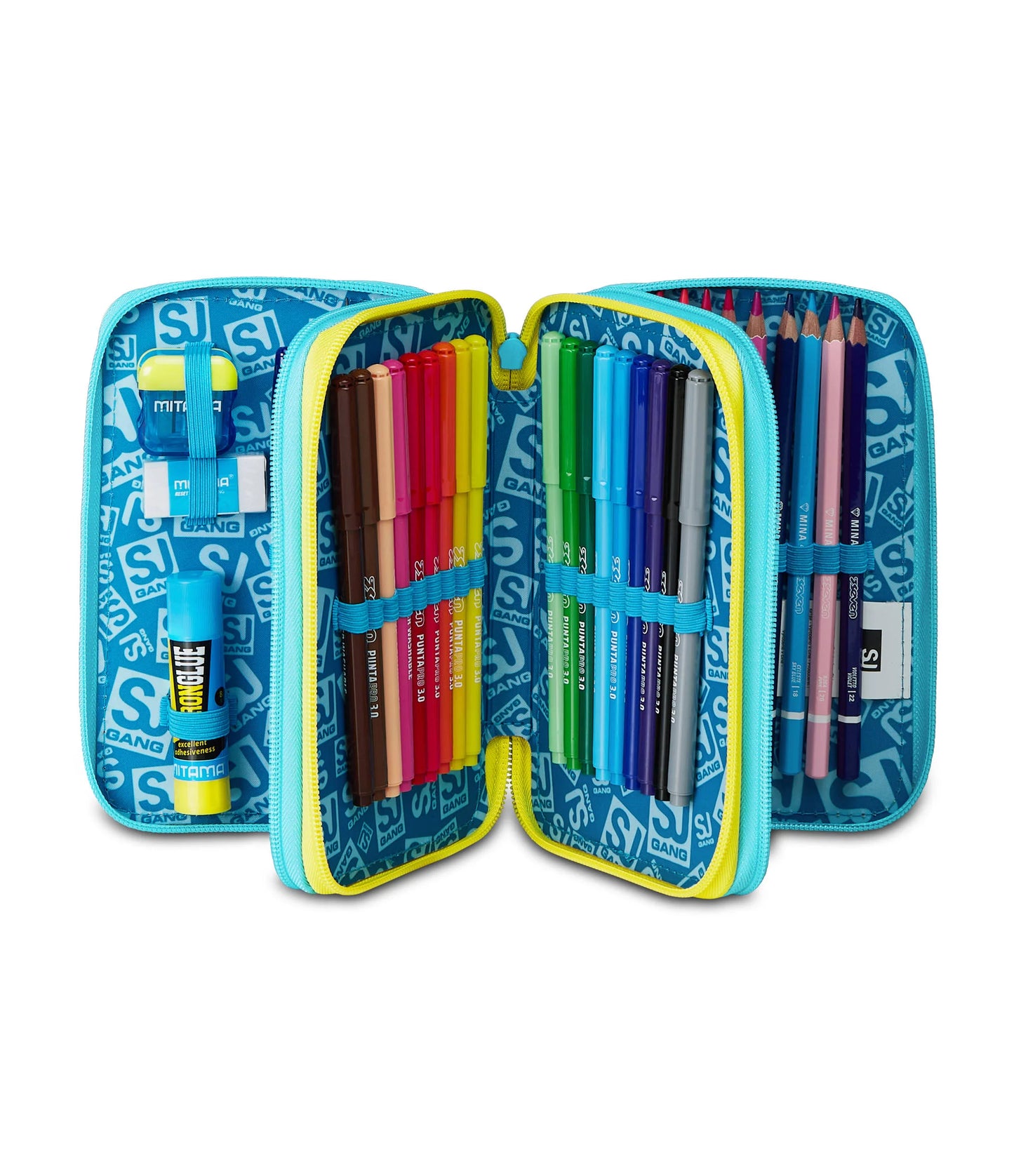 ASTUCCIO 3 ZIP - METAL DRAGON BOY - SJ GANG