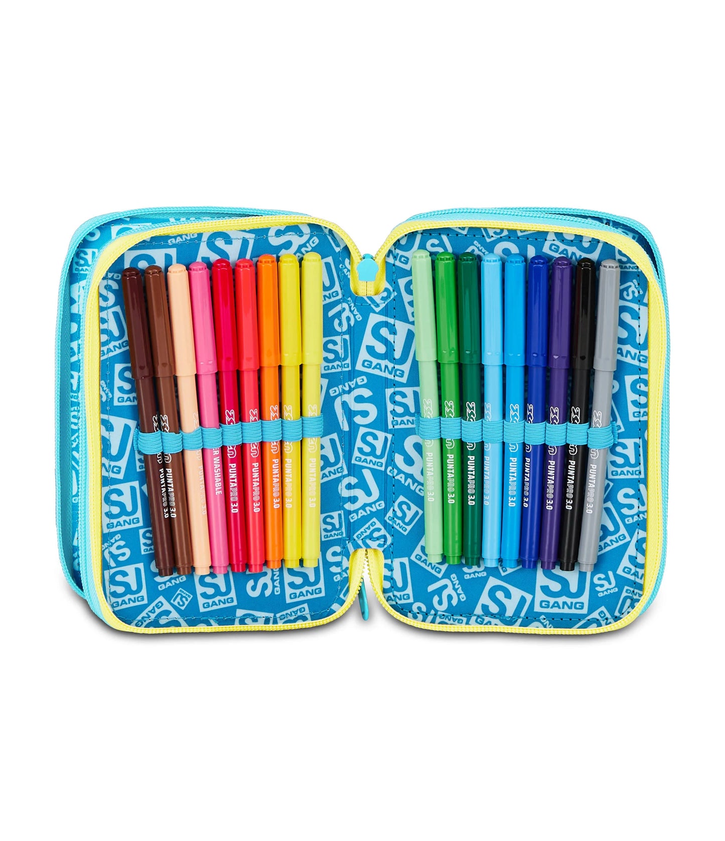ASTUCCIO 3 ZIP - METAL DRAGON BOY - SJ GANG