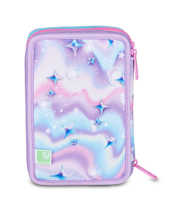 ASTUCCIO 3 ZIP - LED UNICORN GIRL - SJ GIRL