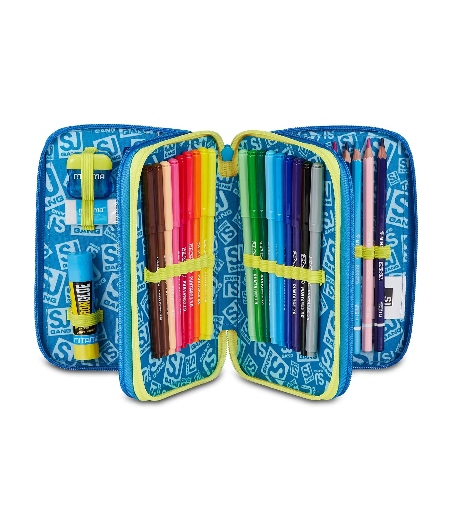 ASTUCCIO 3 ZIP - GLACE PANTHER BOY - SJ GANG
