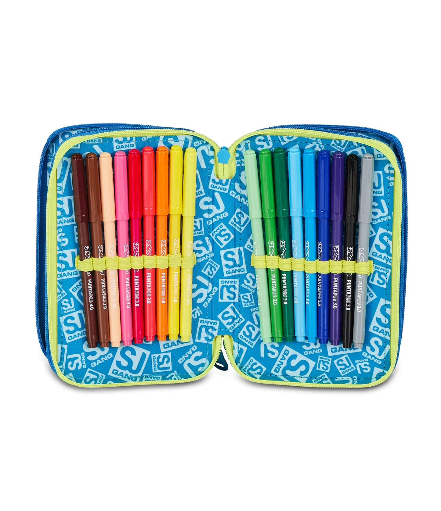 ASTUCCIO 3 ZIP - GLACE PANTHER BOY - SJ GANG