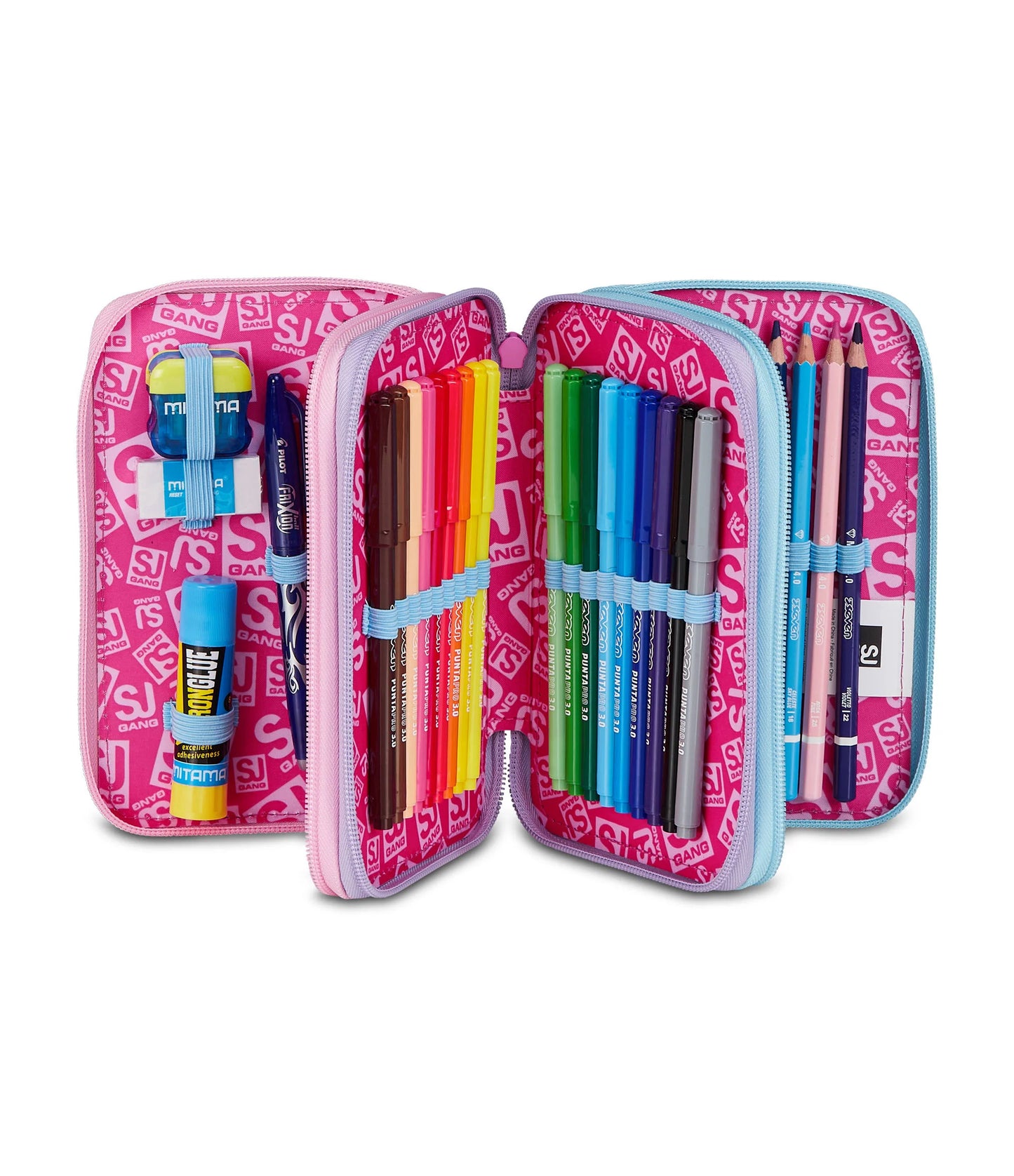 ASTUCCIO 3 ZIP - MAGICAL FANTASY GIRL - SJ GANG
