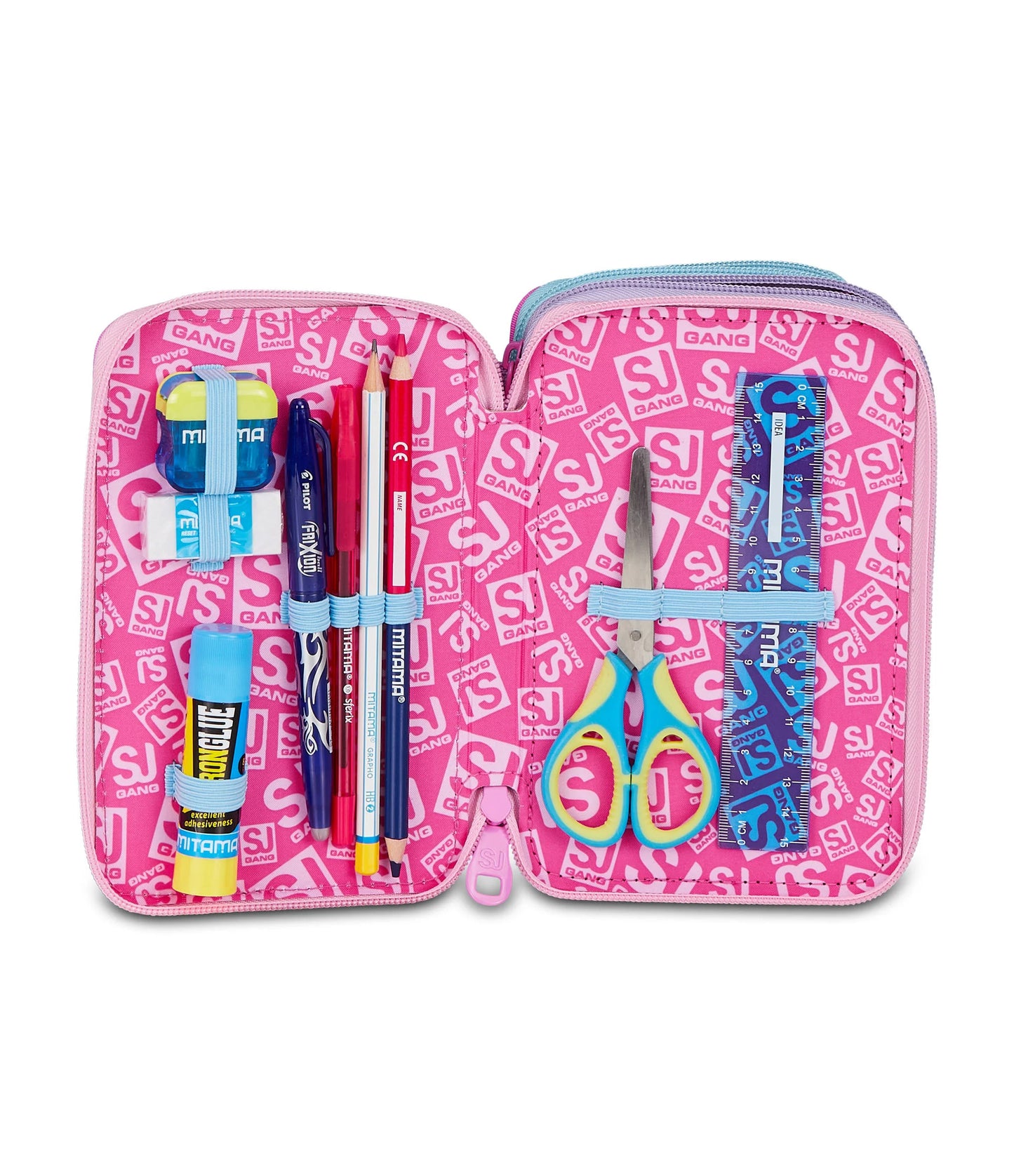 ASTUCCIO 3 ZIP - MAGICAL FANTASY GIRL - SJ GANG