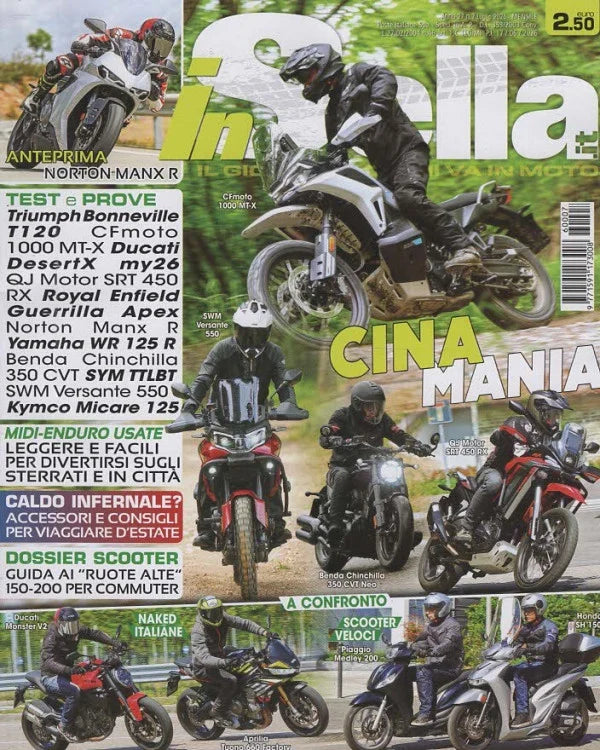 IN SELLA - LUGLIO 2026 - CINA MANIA