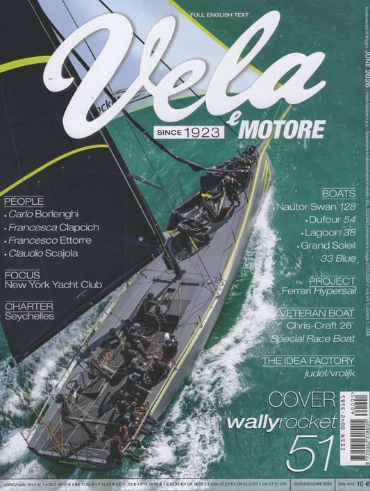 VELA E MOTORE USCITA 1 - GIUGNO 2026 - RIVISTA ITALIANO/INGLESE