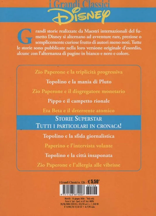 I GRANDI CLASSICI DISNEY N.126 - GIUGNO 2026