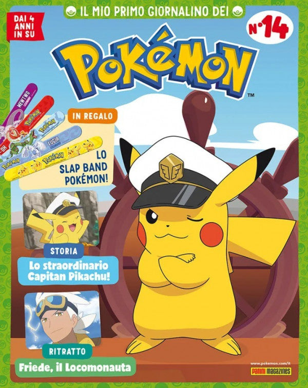 IL MIO PRIMO GIORNALINO DEI POKEMON N.14 - LUGLIO 2026 + 2 BUSTINE PROVA CAOS NASCENTE
