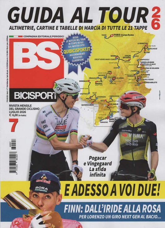 BS BICISPORT - GUIDA AL TOUR - LUGLIO 2026