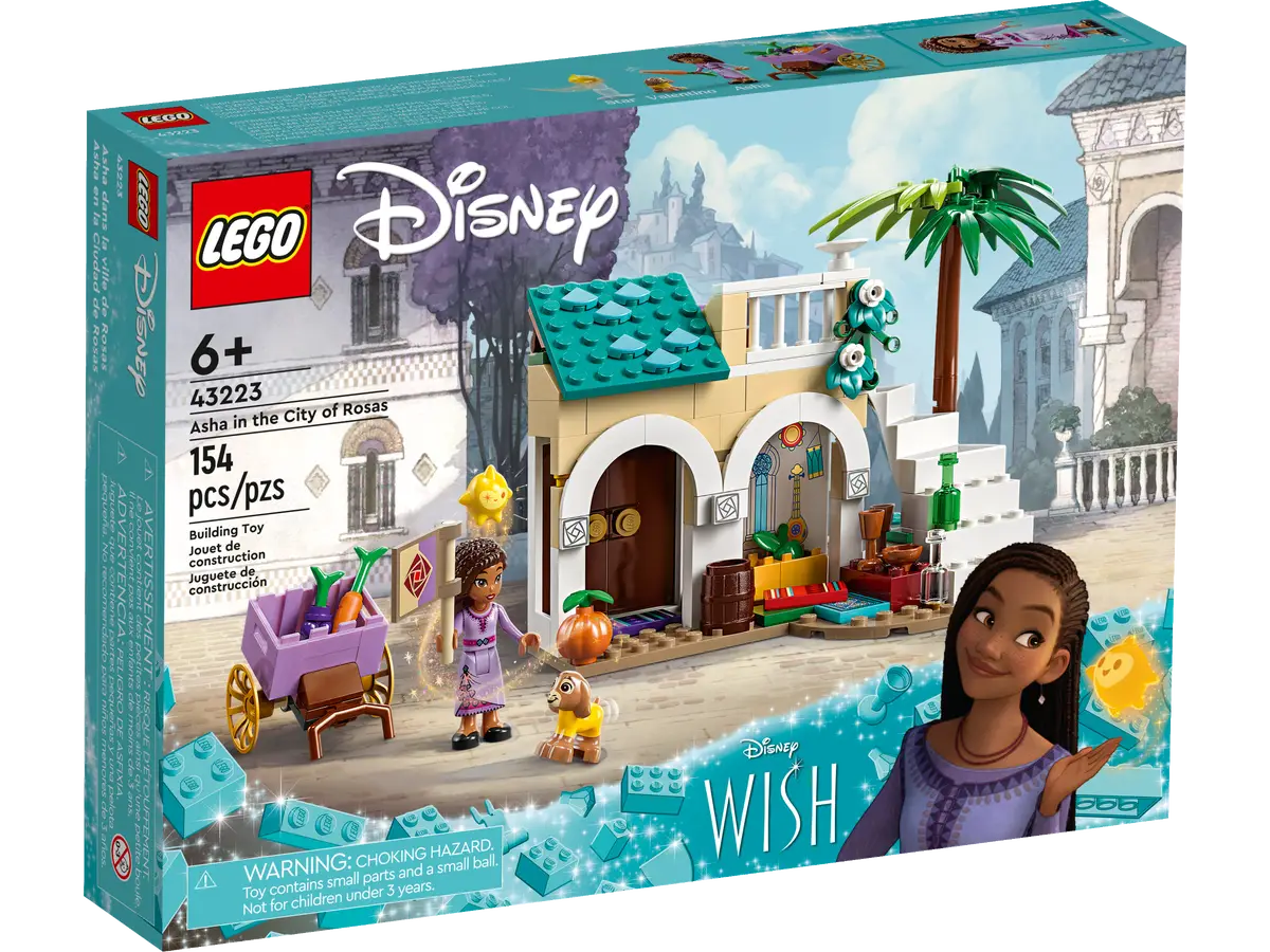 LEGO DISNEY 43223 - Asha nella Città di Rosas