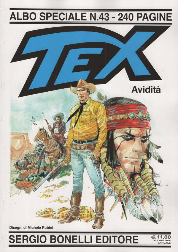 ALBO SPECIALE TEX N.43 - AVIDITA' - GIUGNO 2026