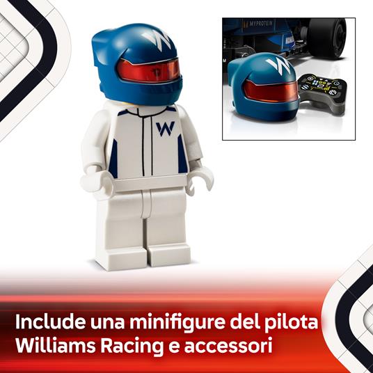 LEGO Speed Champions 77249 - Auto da corsa F1 Williams Racing FW46