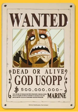 METAL POSTER COLLECTION ONE PIECE VOL. 4 - GOD USOPP