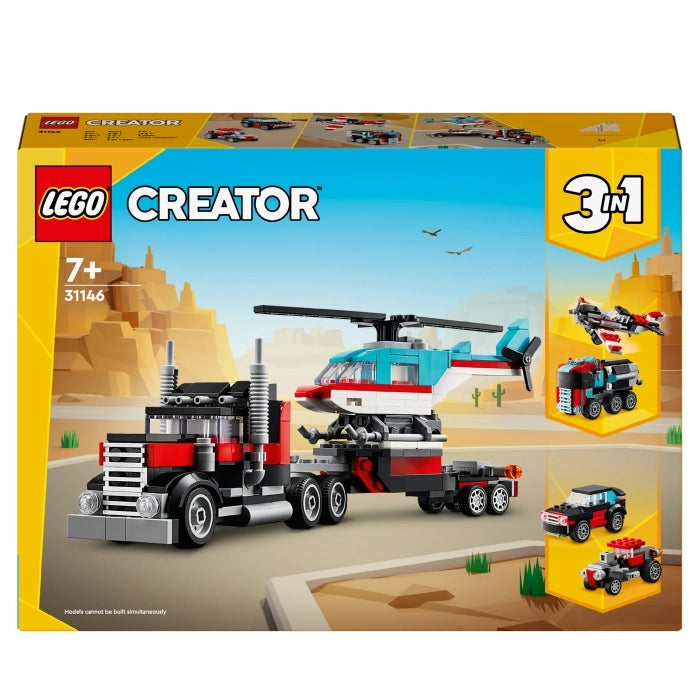 Lego Creator 31146 - AUTOCARRO CON ELICOTTERO