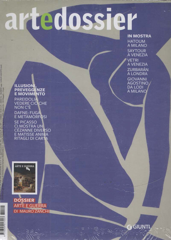 ART E DOSSIER N.444 + ARTE E GUERRA - GIUGNO 2026