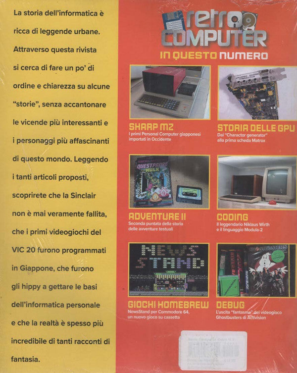 RETRO COMPUTER PACK- 1 USCITA - 2 RIVISTE - GIUGNO 2026