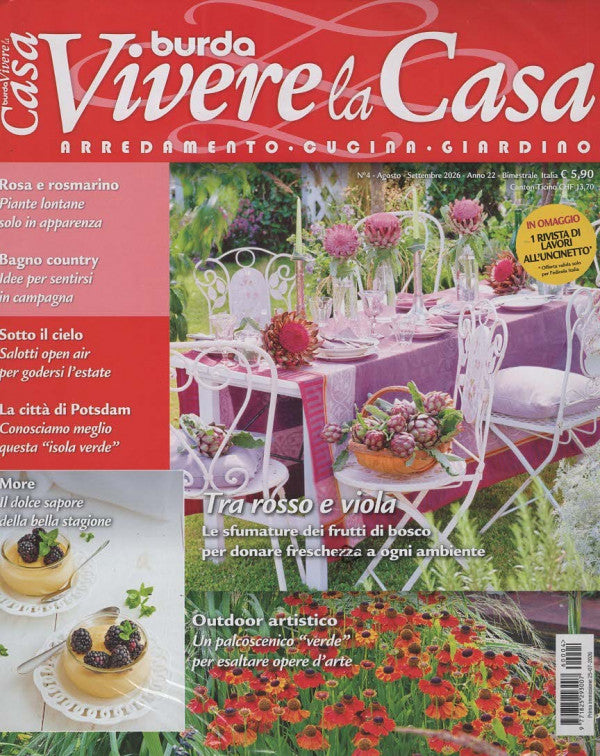 VIVERE LA CASA BURDA - AGOSTO - SETTEMBRE 2026