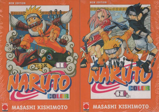 Naruto Color New Edition vol.1 e 2 - Masashi Kishimoto
