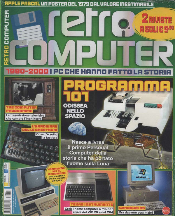RETRO COMPUTER PACK- 1 USCITA - 2 RIVISTE - GIUGNO 2026