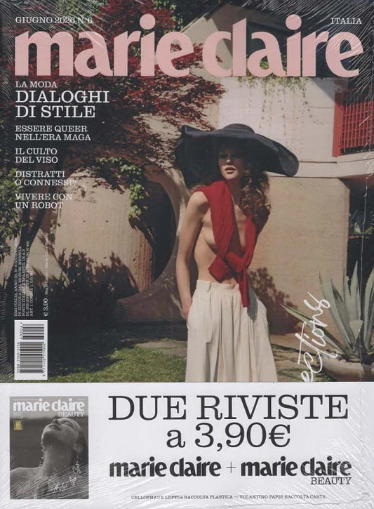 MARIE CLAIRE  + MARIE CLAIRE BEAUTY - 2 RIVISTE - GIUGNO 2026