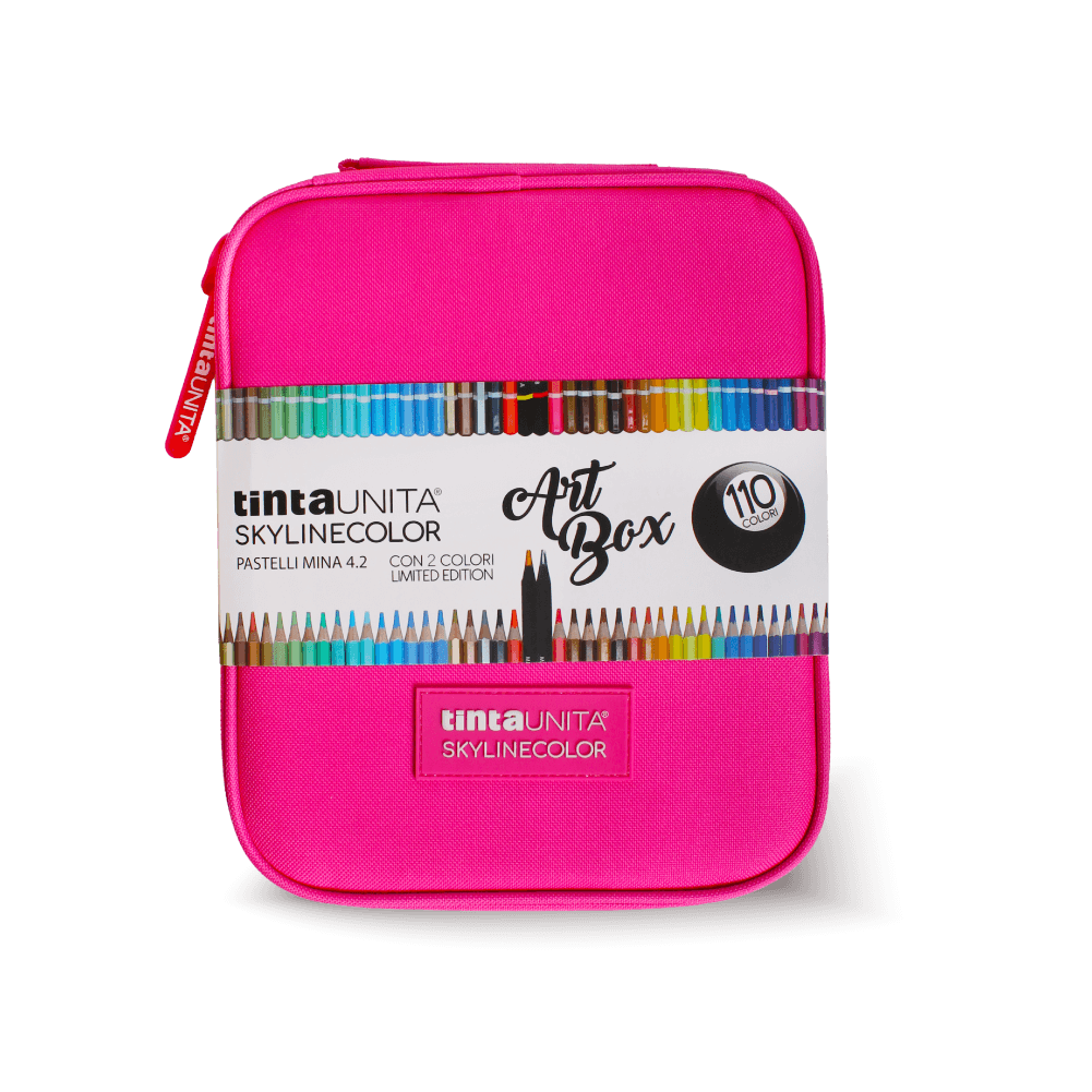 ASTUCCIO ART BOX SKYLINECOLOR ROSA