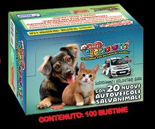 AMICI CUCCIOLOTTI 2026 - BOX 100 BUSTINE FIGURINE