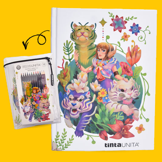 DIARIO FRAFFROG 2026 LIMITED EDITION + 12 PASTELLI TINTA UNITA
