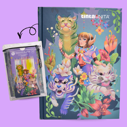 DIARIO FRAFFROG 2026 LIMITED EDITION + 12 PASTELLI TINTA UNITA