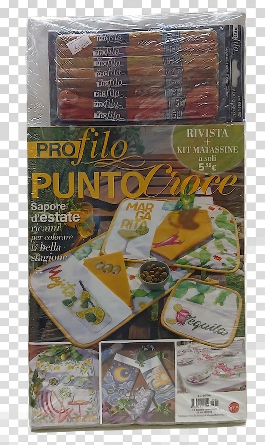 Profilo PUNTO CROCE + KIT MATASSINEi - Uscita n.13 - GIUGNO/LUGLIO 2026