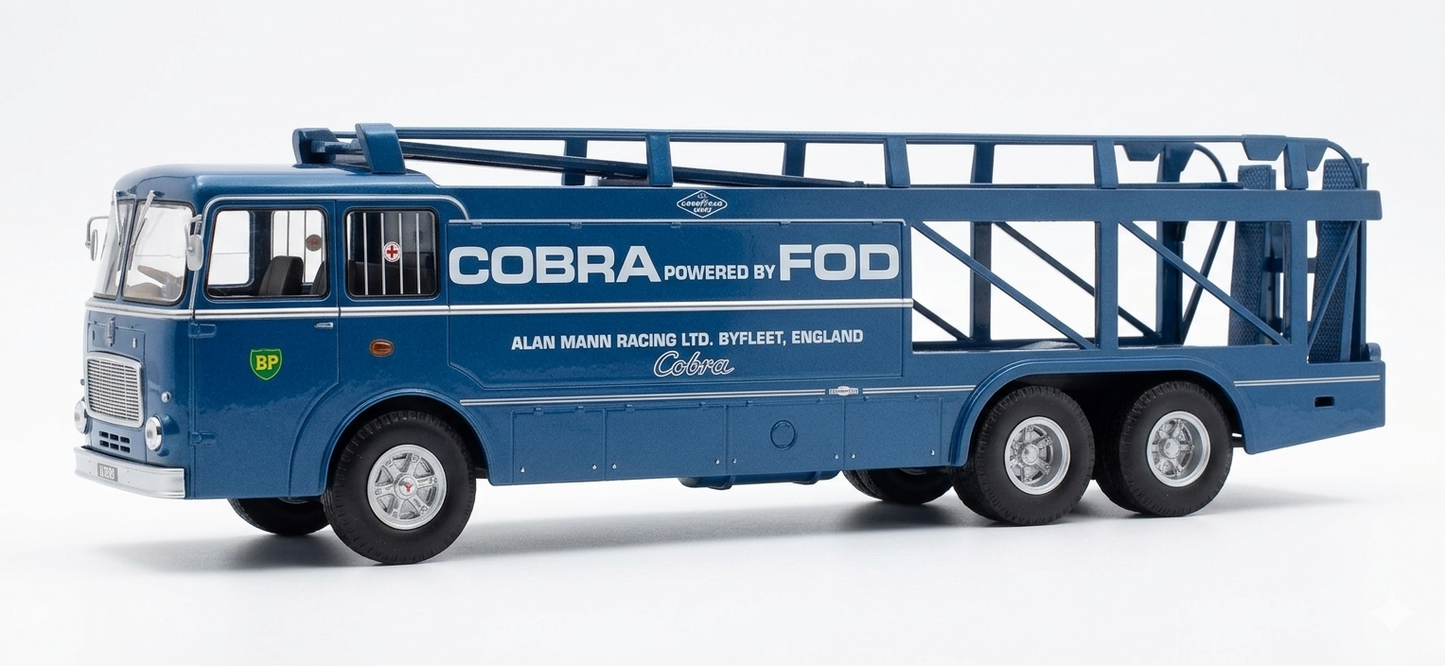Racing Car Transporters  VOL.10 - FIAT 306/2 BARTOLETTI FORD COBRA 1964 - SCALA 1/43