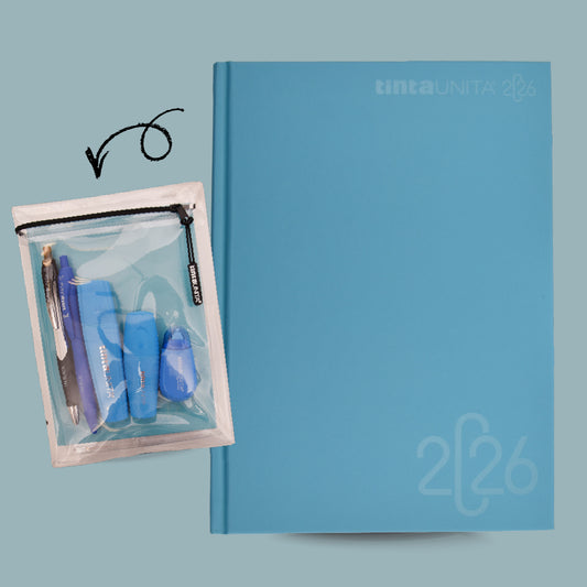 DIARIO TINTA UNITA 2026 + ACCESSORI