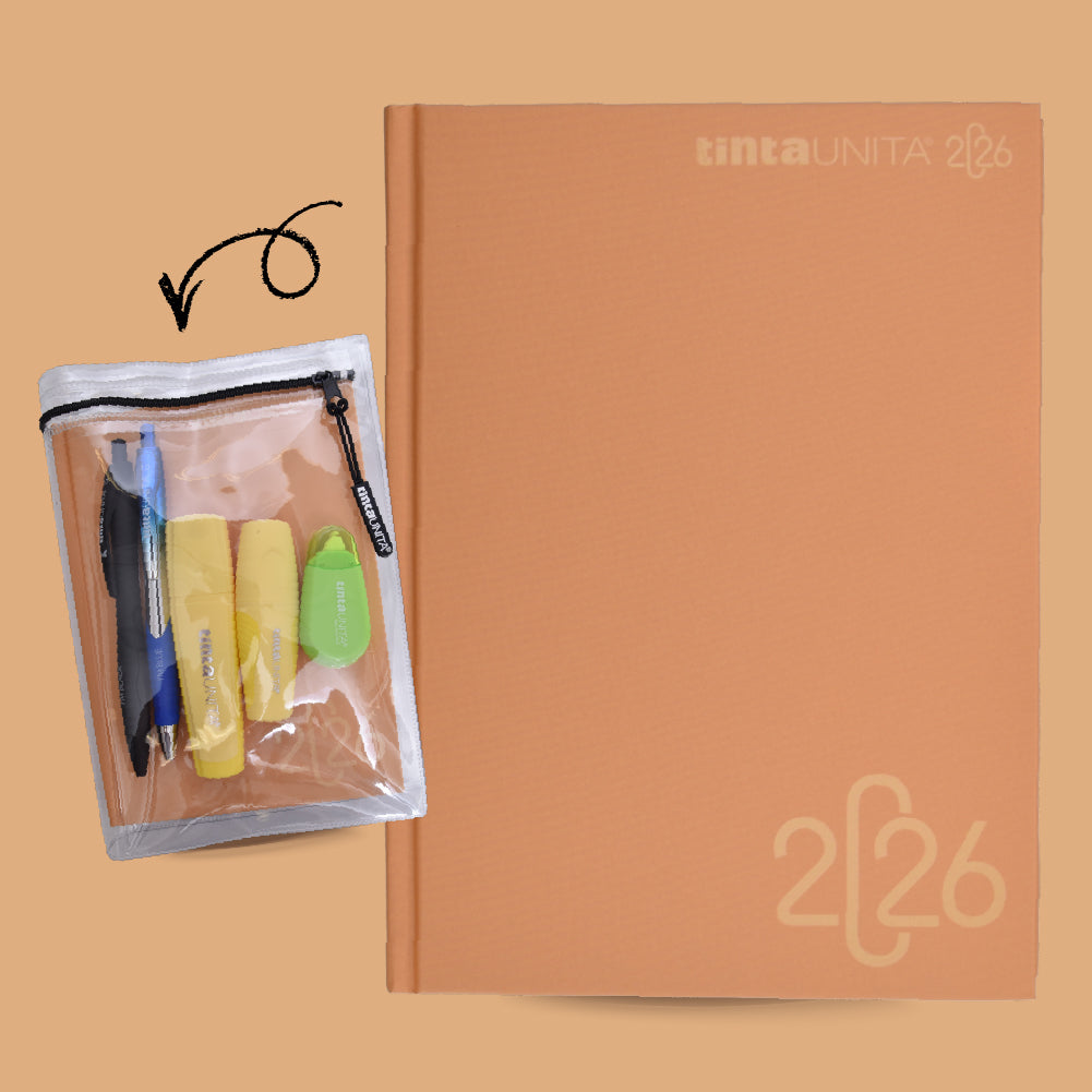 DIARIO TINTA UNITA 2026 + ACCESSORI