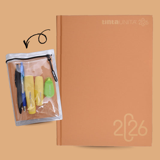 DIARIO TINTA UNITA 2026 + ACCESSORI