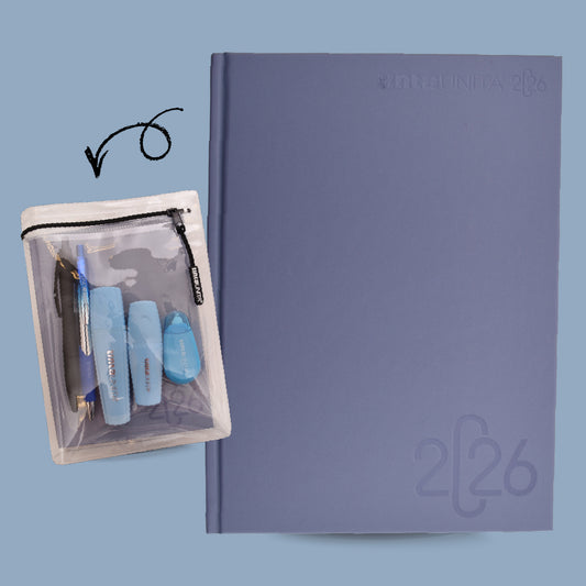 DIARIO TINTA UNITA 2026 + ACCESSORI