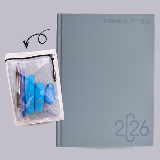 DIARIO TINTA UNITA 2026 + ACCESSORI